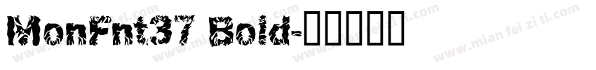 MonFnt37 Bold字体转换